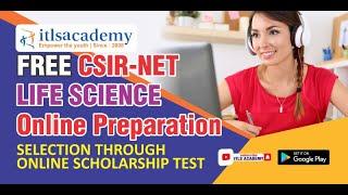 Free CSIR NET LIFE SCIENCE (Online Preparation)