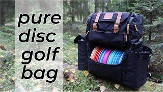 The Disc Golf Guy goes to Estonia to review the Pure Disc Golf Bag • Product Introduction (Pure Bag)
