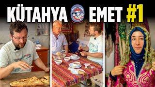 EMET VLOG 4K, Yöresel yemekler, Babuk Bey Camii, Emet Pidesi, ( Gezdikçe Bilelim )