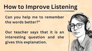 How to Improve Listening Skills || How to Remember words || English Podcasts