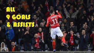 Teji Savanier - All 9 Goals & Assists - 2018/2019