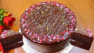 Moist Chocolate Fudge Cake Recipe | Best Chocolate Fudge Cake | Birthday Chocolate Cake