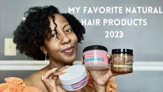 MY FAVORITE NATURAL HAIR PRODUCTS 2023 || featuring MICHE, OYIN, CAMILLE ROSE for #Curly #Coily HAIR