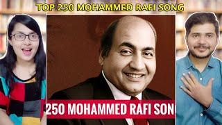 Pakistani Couple Reacts To Top 250 Mohammed Rafi Songs (1947-1983)