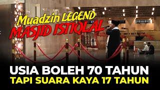 Muadzin Legend Masjid Istiqlal: Usia Boleh 70 Tahun Tapi Suara Kaya 17 Tahun