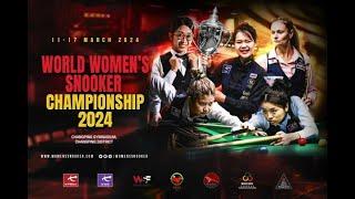 World Women's Snooker Championship 2024丨Semi Final丨Bai Yu Lu(CHN) VS Reanne Evans(ENG)