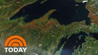 Fall Foliage Is So Bright This Year That It’s Visible From Space