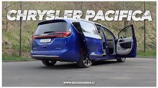 Chrysler Pacifica: automobilis, kurio savo noru niekas neperka