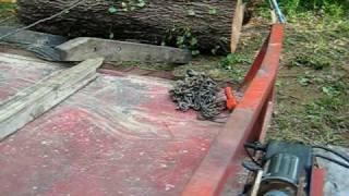 Parbuckling a Big Log Part 1/2