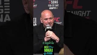 Dana White on Jack Della Maddalena getting his title shot #UFCSeattle #shorts #UFC #MMA #danawhite