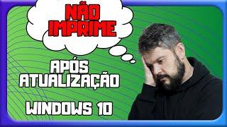 Após atualização do Windows 10 parou de imprimir (KB5014666)