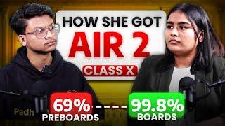 Class 10 AIR-2 Roadmap by CBSE TOPPER 99.8%