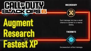 Black Ops 6 augment research xp farm exploit, fast augment research levels