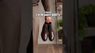 Two NEW Cadet Boots!#ThursdayBoots #Cadet #MensBoots #NewRelease #Mahogany #Shadowgrey #unboxing