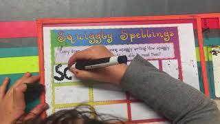 Squiggly Spelling