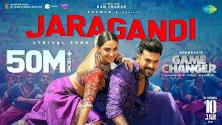 Lyrical Video Jaragandi - Game Changer | Ram Charan | Kiara Advani | Shankar | Thaman S