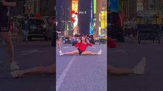 POV: Almost Ran Over By A Car While Filming In NEW YORK CITY #martialarts #kungfu #wushu