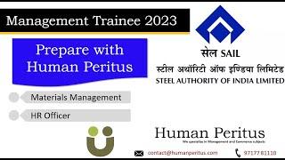 How to prepare- Management Trainee SAIL exam 2023