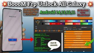 Unlock Frp BooMAll Samsung Frp Bypass Fix ADB / No Code *#0*# Frp Unlock Android 11,12,13,14-2024