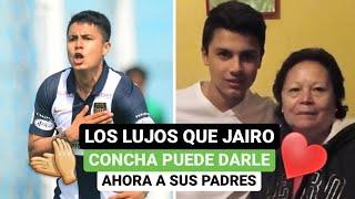 Los lujos que Jairo Concha puede darle ahora a sus padres