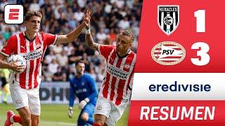 El PSV de Chucky Lozano sigue con buen pie: fue una aplanadora y ganó 3-1 al Heracles | Eredivisie