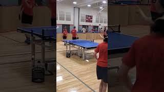 Another Quick (Forehand) Return:"Beautiful, Irene!!"... "Good job!"