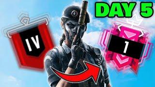 Solo Copper to Champion in Rainbow Six Siege - Day 5