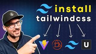 How to Install Tailwind CSS in 2025! (For Beginners)