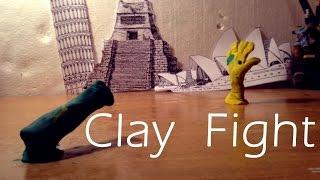 CLAY FIGHT | Corto Stop Motion