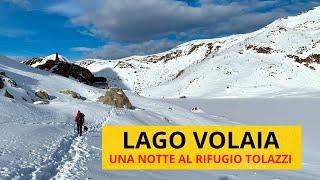 Notte al RIFUGIO TOLAZZI- Sentiero per il Lago VOLAIA- Trekking Friuli Venezia Giulia