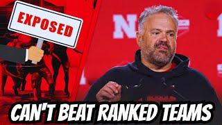 Nebraska's 25 YEAR Curse Continues Against AP Top 25 Teams!