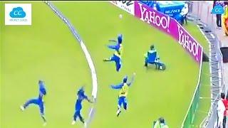 Best Fielding in the Cricket History - Acrobatic Fielding !!  (Please Comment ur favorite)