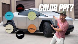 Testing Top Color PPF Brands on the Cybertruck: Which One Installs Best? | TESBROS