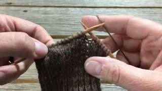 Basic Sock Tutorial Part 2 - The Heel Flap and Turn