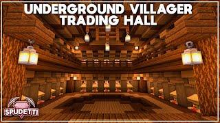 Minecraft: How to Build an Underground Trading Hall [Tutorial] 2021