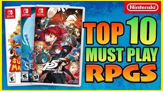 The Top 10 Best RPGs On The Nintendo Switch!