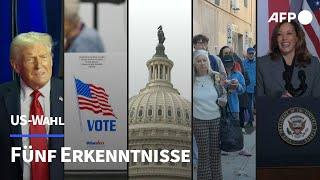 Fünf Erkenntnisse aus der US-Präsidentschaftswahl | AFP