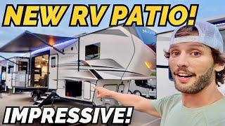 FINALLY! Popular RVs are now coming with a PATIO! 2025 Keystone Montana 3531RE