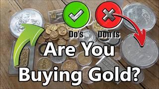 My ESSENTIAL Tips: What You HAVE To Do BEFORE You Buy Any Gold or Silver!