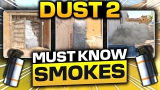 EVERY Smoke You MUST KNOW on Dust2 in CS2