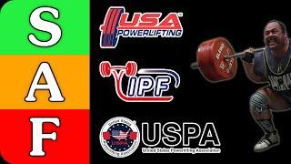 Powerlifting Federation Tier List