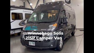 Alaskan RV Adventure - a 21SP Winnebago Camper Van Floorplan Walk Through