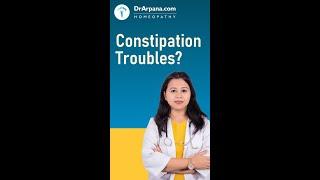 Is #constipation troubling you? #homeopathy can help.