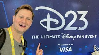 D23 2024 Day 1 Vlog - Disney Magic On The Show Floor & The Disney Entertainment Showcase