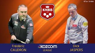 KNBB Kozoom League - Frédéric CAUDRON vs Dick JASPERS