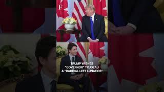 Trump’s Christmas Wishes to “Governor” Trudeau & “Radical Left Lunatics” | Subscribe to Firstpost