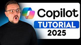 Microsoft Copilot Tutorial - 2025 | New Tips & Hacks | How to Use Microsoft Copilot - For Beginners