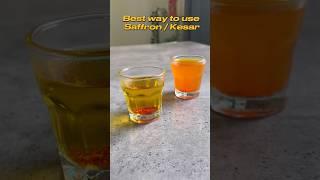 Best way to use Saffron / Kesar | Did you know this ? #shorts #tipsandtricks