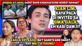 XIAN LIM, DI PALA INVITED?  KARLA, MAY “SAGOT” KAY MS. CATERING!  #Sandro #Nino