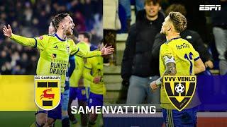  RAKE VRIJE TRAP Mark Diemers, TWEE GOALS Remco Balk! ️ | Samenvatting SC Cambuur - VVV-Venlo